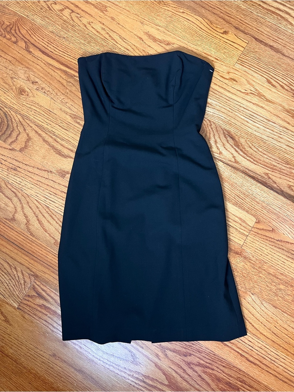 Shoshanna Strapless Black Sheath Dress